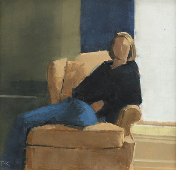 Interior with Blue Jeans II