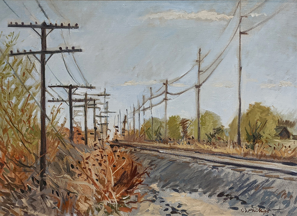 Railroad Tracks, c. 1980