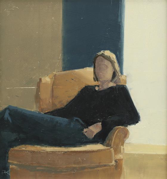 Interior with Blue Jeans I