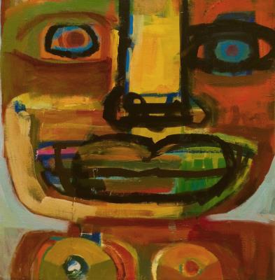 Woman with Blue Eyes