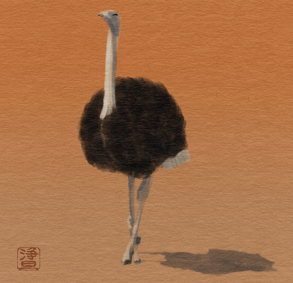 Dance of the Sugar Plum Ostriches III